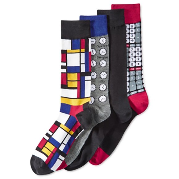 Alfani 4-Pack Box "The Businessman" Socks - Picture 1 of 3